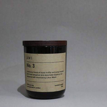 BLACK TRUFFLE, YLANG, BERGAMOT AND BLACKCURRANT - NO.3
